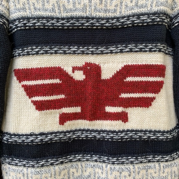 Vintage Superdry thick knit heavy sweater jacket - Picture 10 of 15